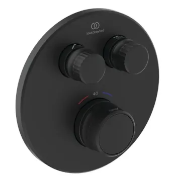 Dušas maisītājs Ideal Standard CeraTherm Navigo, ar termostatu, matēta melna, A7296XG