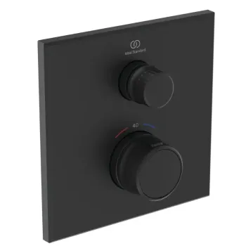 Dušas maisītājs Ideal Standard CeraTherm Navigo, ar termostatu, matēta melna, A7301XG