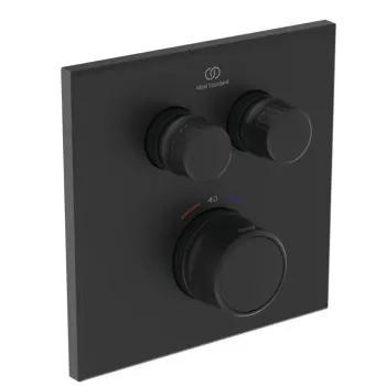 Dušas maisītājs Ideal Standard CeraTherm Navigo, ar termostatu, matēta melna, A7302XG