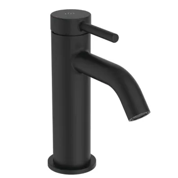 Vannas istabas izlietnes maisītājs Ideal Standard Ceraline Nuovo, ar ClickClack vārstu, 153 mm, hēlija melns, BD759XG