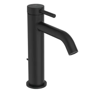 Vannas Istabas Izlietnes maisītājs Ideal Standard Ceraline Nuovo, ar vārstu, 188 mm, hēlija melns, BD847XG