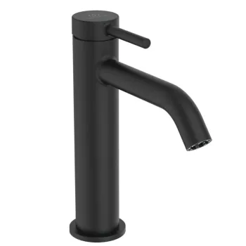 Vannas istabas izlietnes maisītājs Ideal Standard Ceraline Nuovo, ar ClickClack vārstu, 188 mm, hēlija melns, BD959XG