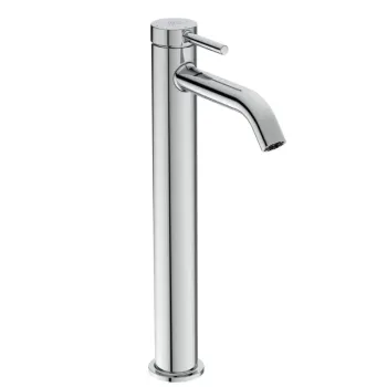 Vannas istabas izlietnes maisītājs Ideal Standard Ceraline Nuovo, ar ClickClack vārstu, BlueStart, 135 mm, h 308 mm, hroms, BD960AA