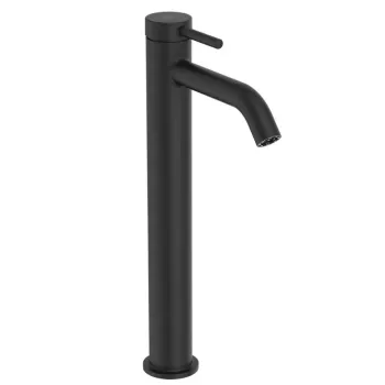 Vannas istabas izlietnes maisītājs Ideal Standard Ceraline Nuovo, ar ClickClack vārstu, 308 mm, hēlija melns, BD960XG