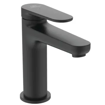 Vannas istabas izlietnes maisītājs Ideal Standard Cerafine Nuovo, ar ClickClack vārstu, 145 mm, hēlija melns, BD965XG