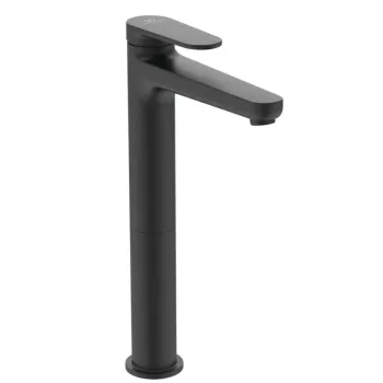 Vannas istabas izlietnes maisītājs Ideal Standard Cerafine Nuovo, ar ClickClack vārstu, BlueStart, 292 mm, 3, 8 l/min, matēna melna, BD966XG