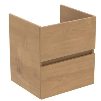 Vannas istabas skapītis Ideal Standard Eurovit+, 55x50x44 cm, 2 atvilktnes, ozols, R0256Y8