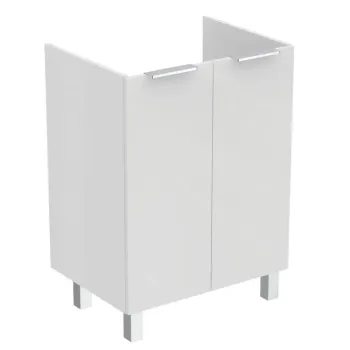 Vannas istabas skapītis Ideal Standard Eurovit+, (bez izlietnes) 84x60x44 cm, 2 durvis, kreisā/ labā montāža, spīdīga balta, R0258WG
