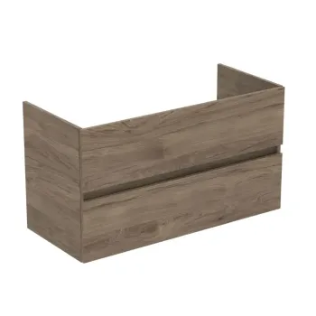 Vannas istabas skapītisIdeal Standard Eurovit+, 55x100x44 cm, 2 atvilktnes, rieksts, R0265Y9