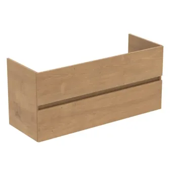 Vannas istabas skapītis Ideal Standard Eurovit+, 55x120x44 cm, 2 atvilktnes, ozols, R0266Y8
