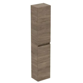 Augstais skapītis Ideal Standard Eurovit+, 150x30x24 cm, 2 durvis, ar Soft Close, rieksts, R0268Y9