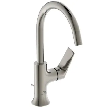 Vannas istabas izlietnes maisītājs Ideal Standard La Dolce Vita, ar vārstu, Silver Storm, BD657GN