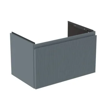 Vannas istabas skapītis Ideal Standard Finesse, (bez izlietnes) 60x38x37 cm, 1 atvilktne, Ribbed Matt ashblue, E3376UQ