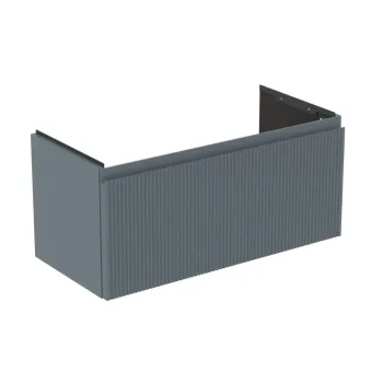 Vannas istabas skapītis Ideal Standard Finesse, (bez izlietnes) 80x38x37 cm, 1 atvilktne, Ribbed Matt ashblue, E3377UQ