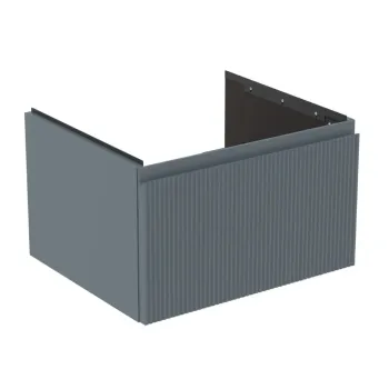 Vannas istabas skapītis Ideal Standard Finesse, (bez izlietnes) 60x51x37 cm, 1 atvilktne, Ribbed Matt ashblue, E3391UQ