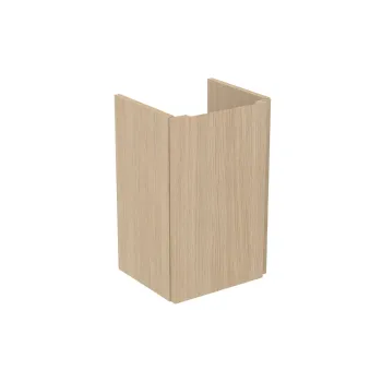 Vannas istabas skapītis Ideal Standard Finesse, 35x31x55 cm, (bez izlietnes) ar 1 durvīm, kreisās puses, baltais ozols, E3449US