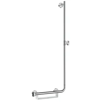 Dušas stienis Hansgrohe Unica, 110 cm, labais, balts/hroms, 26404400 NEW