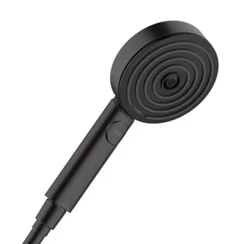 Dušas Sistēma Hansgrohe iebūvējams ar termostatu, diametrs 26 cm, 3 režīmi, matēta melna, SANI21HHH402 NEW