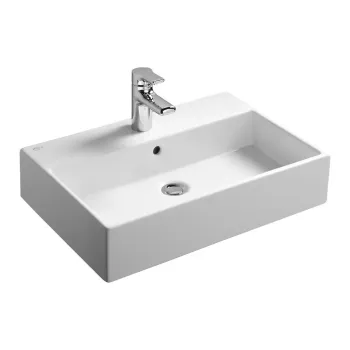 Vannas istabas izlietne Ideal Standard Strada, uz virsmas  60x42x15 cm, ar pārplūdi, balta, K077801