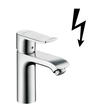 Vannas istabas izlietnes maisītājs Hansgrohe Metris New, ar PopUp vārstu, hroms, 31074000 NEW
