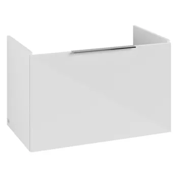 Vannas istabas skapītis Villeroy & Boch Architectura, piekaramais (bez izlietnes), SoftClose, 55x47x44 cm, 1 atvilktne, balta, B88700VS