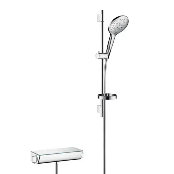Dušas komplekts Hansgrohe Raindance Select S, ar termostatu, 15 cm, 3 režīmi, hroms, 27036000 NEW