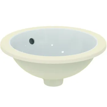 Vannas istabas izlietne Ideal Standard Connect, 38 cm, ar pārplūdi, balta, E505201
