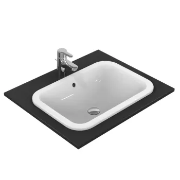 Vannas istabas izlietne Ideal Standard Connect, Iebūvējamā 58x41 cm, balta, E505901