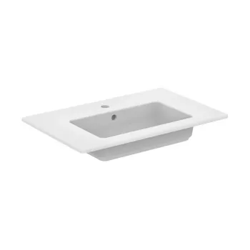 Vannas istabas izlietne Ideal Standard Eurovit, uz virsmas 55x45 cm, ar jaucējkrāna atveri, balta, E053501