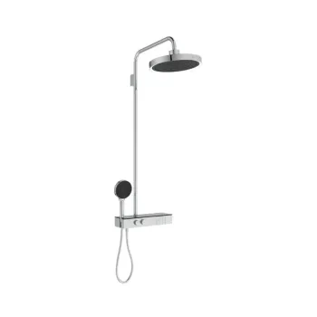 Dušas sistēma Ideal Standard Ceratherm Solos, ar termostatu, 33 cm, 3 režīmi, hroms, A7883AA