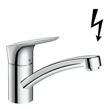 Virtuves Izlietnes Maisītājs Hansgrohe Logis 120, hroms, 71831000 NEW