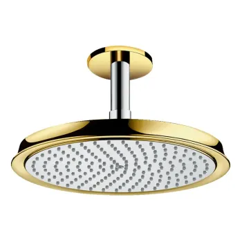 Dušas galva Hansgrohe Raindance Classic, hroms/zelta izskats, 27405090 NEW