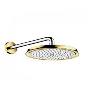 Dušas galva Hansgrohe Raindance Classic, hroms/zeltīts, 27424090 NEW