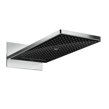 Dušas galva Hansgrohe Rainmaker Select, 3 režīmi, matēta melna/hroms, 24001600 NEW