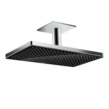 Dušas galva Hansgrohe Rainmaker Select 460, kronšteins 10 cm, matēta melna/hroms, 24002600 NEW