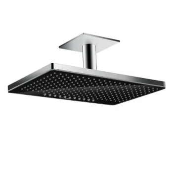 Dušas galva Hansgrohe Rainmaker Select, 2 režīmi, 10 cm kronšteins, matēta melna/hroms, 24004600 NEW