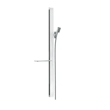 Dušas stienis Hansgrohe Unica'E, 90 cm, ar dušas šļūteni, balts/hroms, 27640400 NEW