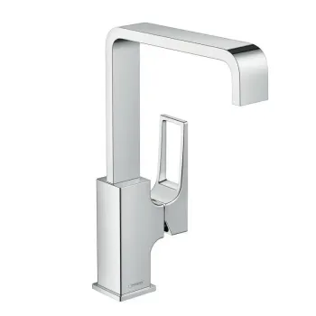 Vannas istabas izlietnes maisītājs Hansgrohe Metropol, ar Push-Open izplūdi, hroms, 74511000 NEW