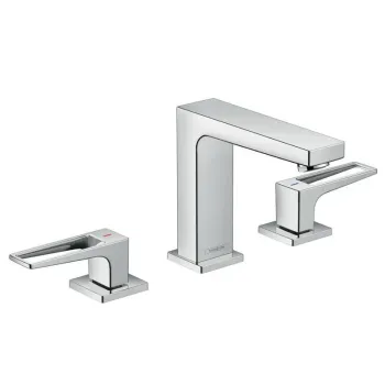 Vannas istabas izlietnes maisītājs Hansgrohe Metropol, ar Push-Open izplūdi, iebūvējams hroms, 74514000 NEW