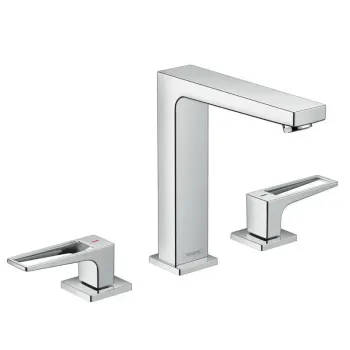 Vannas istabas izlietnes maisītājs Hansgrohe Metropol, ar Push-Open izplūdi, iebūvējams hroms, 74515000 NEW