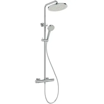 Dušas komplekts Ideal Standard Ceratherm T25, ar termostatu, 26 cm, hroms, A8495AA