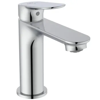 Vannas istabas izlietnes maisītājs Ideal Standard Ceralife O, ar Click-Clack vārstu, BlueStart, 154 mm, hroms, BE009AA
