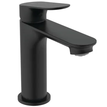 Vannas istabas izlietnes maisītājs Ideal Standard Ceralife O, ar ClickClack vārstu, BlueStart, 154 mm, matēts melns, BE009XG