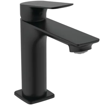 Vannas istabas izlietnes maisītājs Ideal Standard Ceralife C, ar Click-Clack vārstu, BlueStart, 154 mm, 110 mm, matēts melns, BE047XG