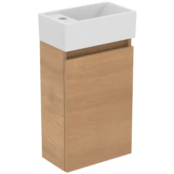 Vannas istabas skapītis Ideal Standard Eurovit+, 55x35x20 cm, ar izlietni, dabīgs ozols, R0570Y8