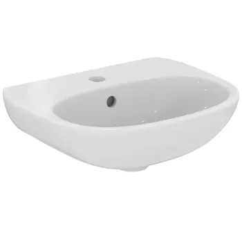 Vannas istabas izlietne Ideal Standard Tesi, 45x36 cm, ar pārplūdi, ar jaucējkrāna atveri, balta, T352401
