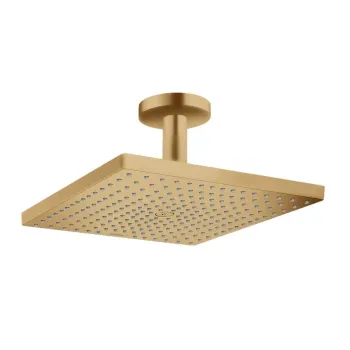 Dušas galva Hansgrohe Raindance E, 30x30 cm, EcoSmart, no griestiem matēta bronza, 26251140 NEW