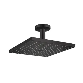 Dušas galva Hansgrohe Raindance E, 30x30 cm, EcoSmart, no griestiem matēta melna, 26251670 NEW