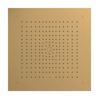 Dušas galva Hansgrohe Raindance E, 40x40 cm, matēta bronza, 26252140 NEW
