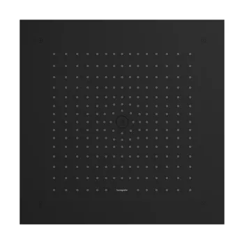 Dušas galva Hansgrohe Raindance E, 40x40 cm, matēta melna, 26252670 NEW